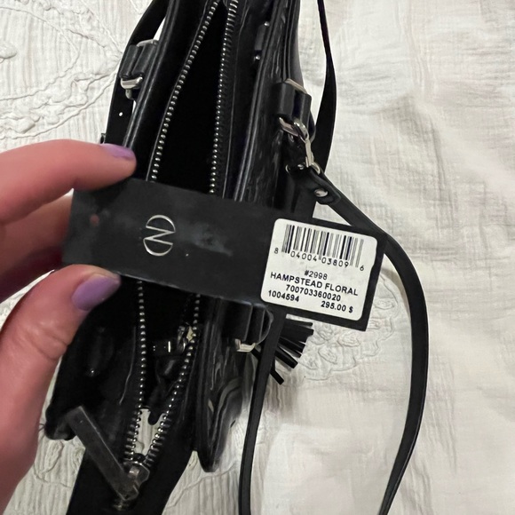 Caroline neron leather bag paisley pattern - Picture 6 of 15